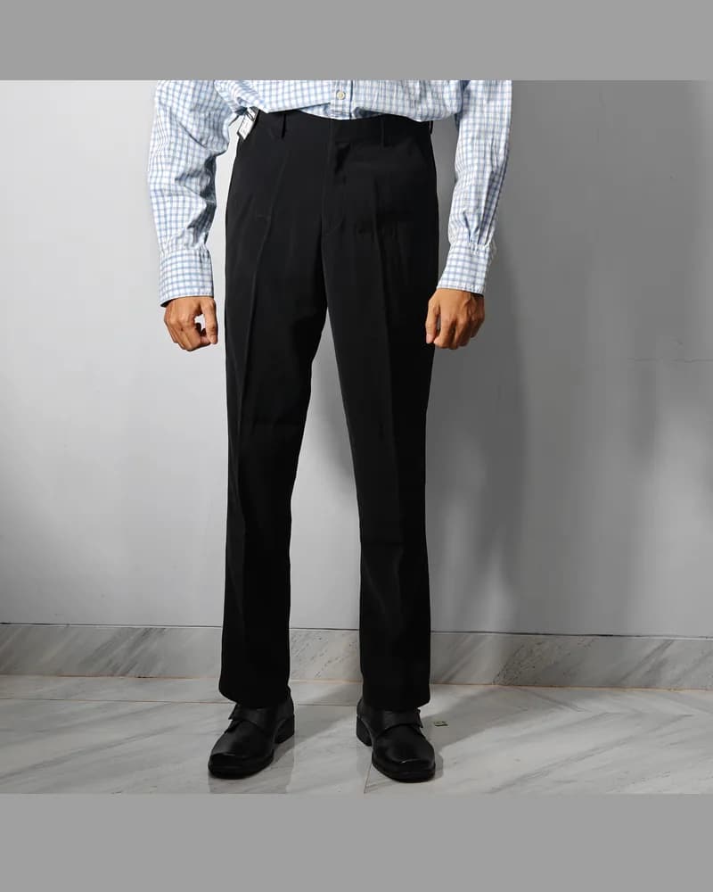 High Twist Pleated Dress Pants